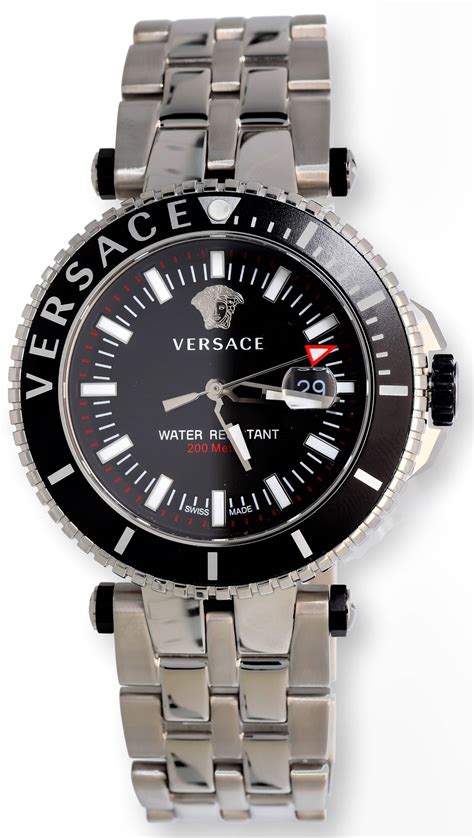 versace ve ak00118 v-race diver men& 39|Versace Men's Watch V.